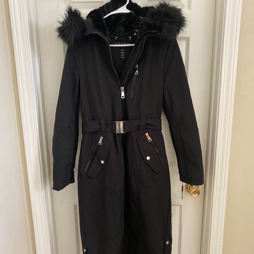 CK Black Trench coat
